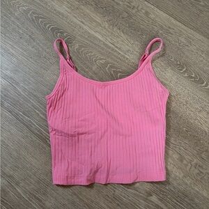 Old Navy Pink Ribbed Camisole